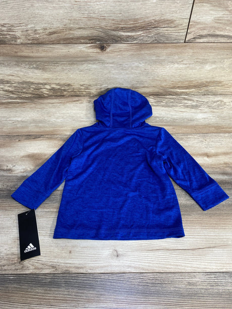 NEW Adidas Hooded Logo Shirt Blue sz 12m - Me n Mommy To Be