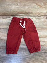 Baby Gap Drawstring Joggers Brick sz 3-6m
