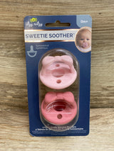 NEW Itzy Ritzy Sweetie Soother Pacifier Pink 0m+