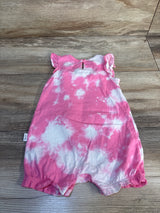 Baby Gap x Disney Minnie Mouse Tie-Dye Shortie Romper Pink sz 3-6m