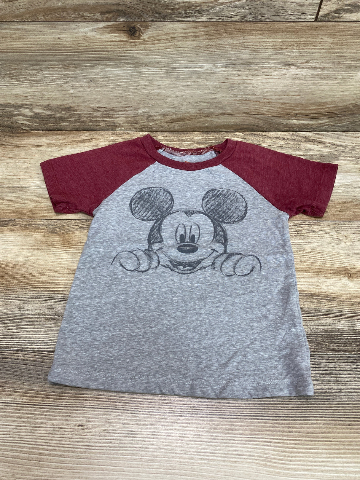 Disney Junior Mickey Mouse Shirt Red sz 4T