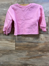 Barbie Pullover Sweatshirt Pink sz 2T