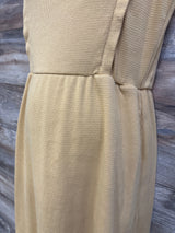 Roolee Mom Nursing Tank Dress Yellow sz Small