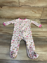 Wrangler Cowgirl Sleeper Pink sz 6-9m