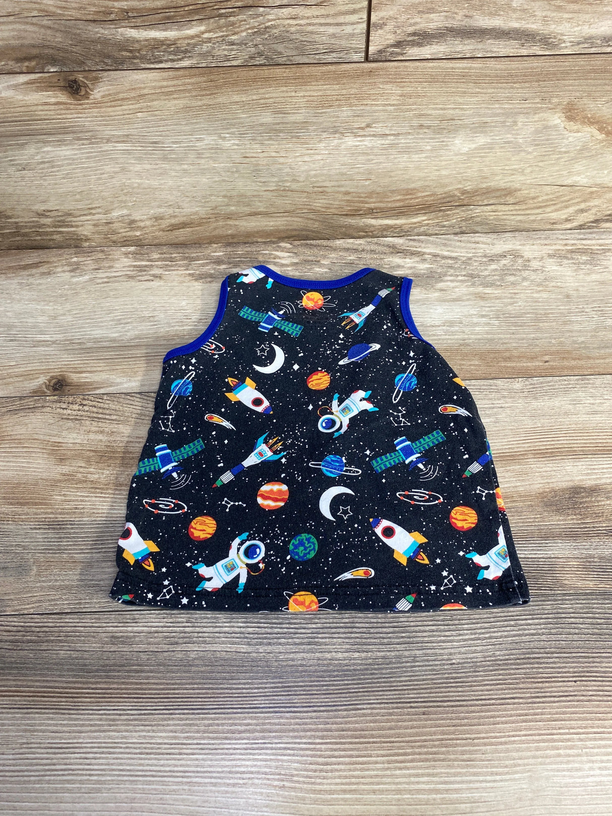 Children's Place Sport Space Tank Top Black sz 18-24m