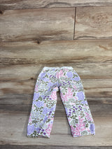 NEW Okie Dokie Fleece Floral Jogger Pant sz 18m