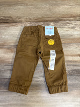 NEW Cat & Jack Joggers Tan sz 12m