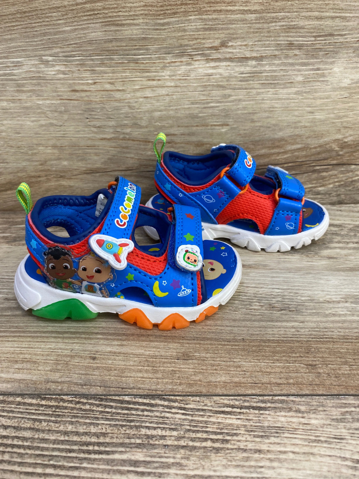 Cocomelon Sandals Blue sz 4c