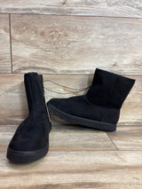 NEW Cat & Jack Holland Shearling Style Boots Black sz 3Y