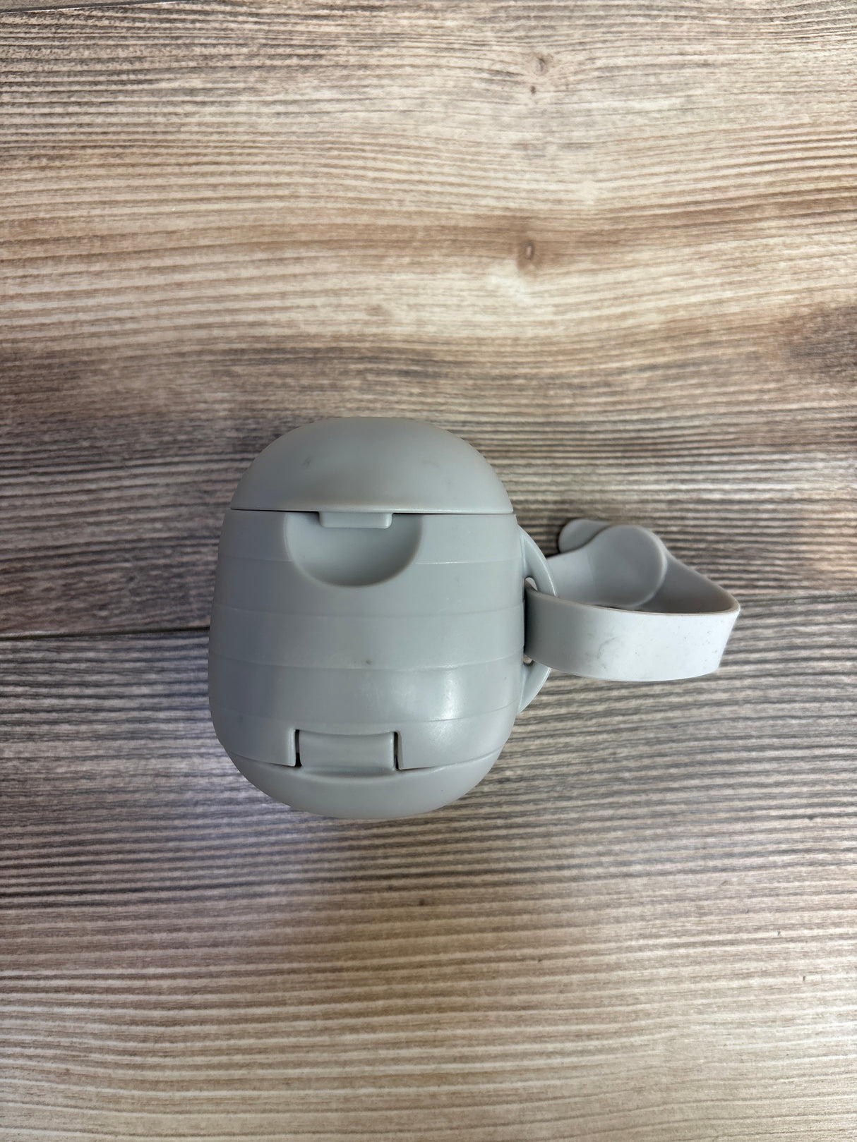 Ubbi On The Go Pacifier Holder Grey