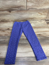 Okie Dokie Heart Print Pull On Pants Purple 5T