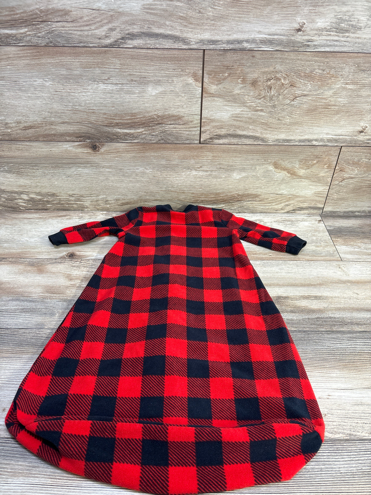 Carter's Plaid Blanket Sleep Sack Red sz 3-6m
