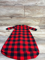 Carter's Plaid Blanket Sleep Sack Red sz 3-6m