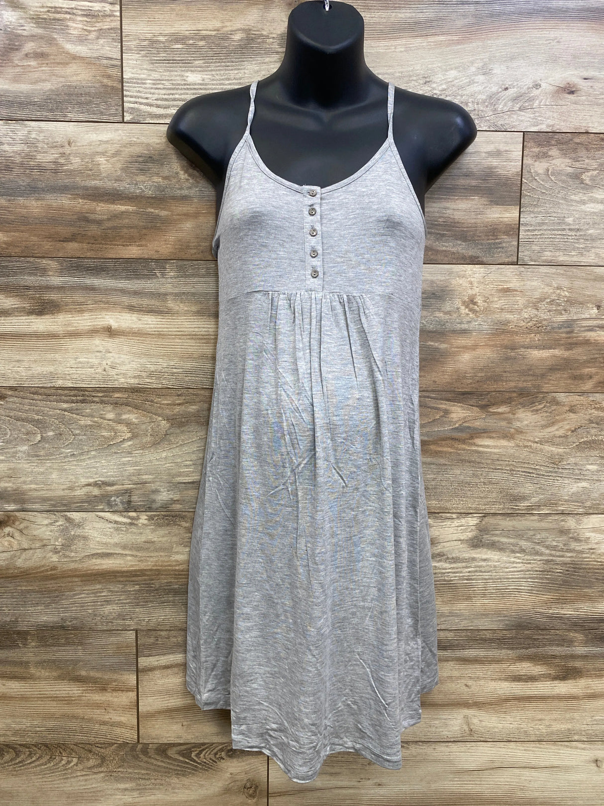 NWOT Gap Body Maternity Modal Sleep Dress Grey sz XS - Me n Mommy To Be