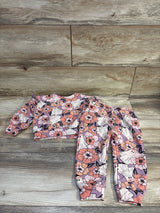 Jessica Simpson 2pc Halloween Sweatshirt & Joggers Set Purple sz 24m