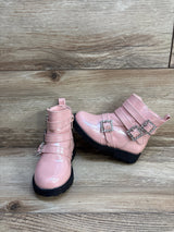 Self Esteem Lil' Triple Glam Pink Boots sz 7c - Me n Mommy To Be