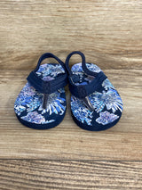 Carter's Arely Flip Flops Navy sz 5/6c