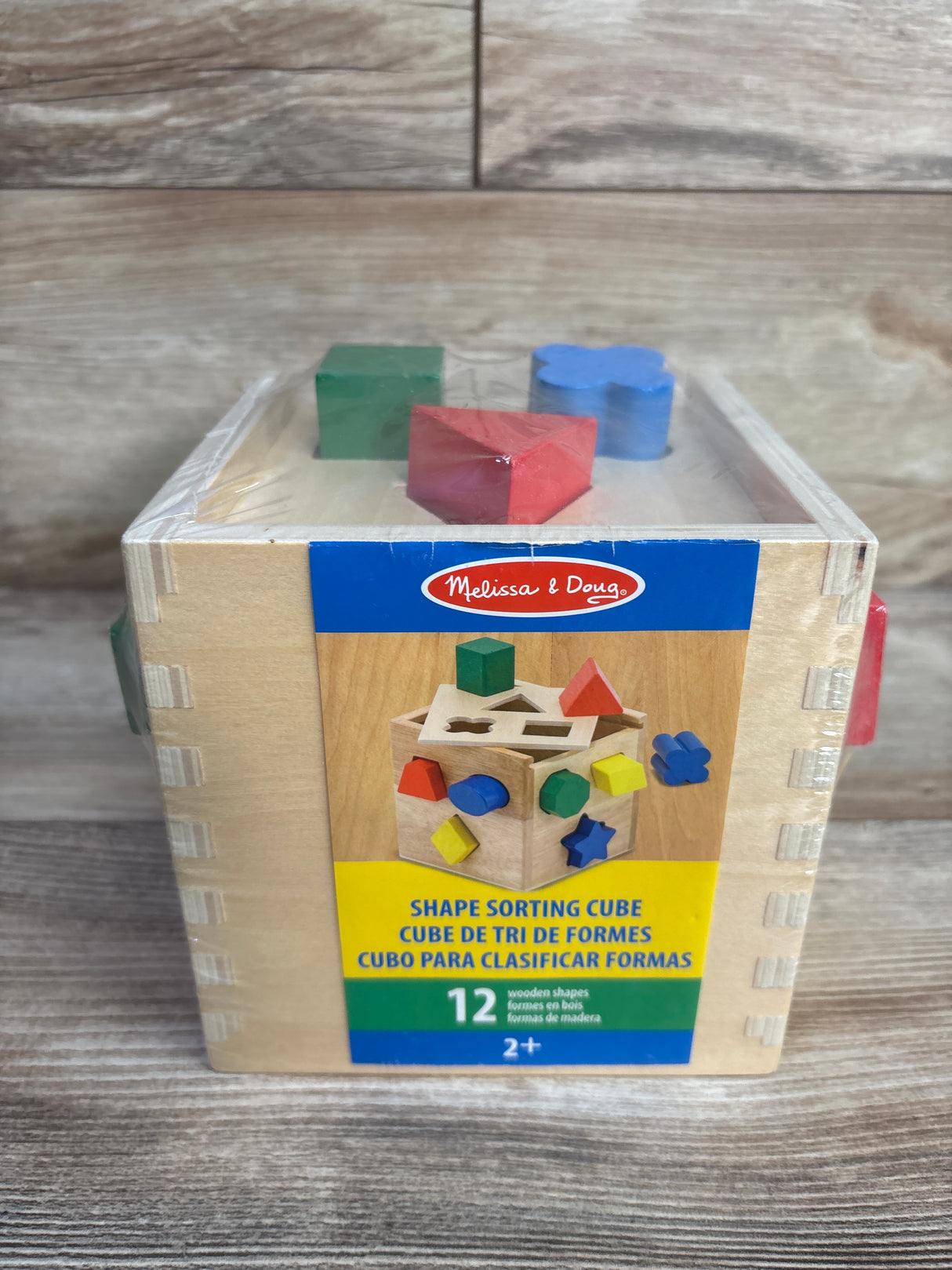 NEW Melissa & Doug Shape Sorting Cube