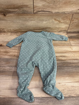 Carter's Polka Dot Blanket Sleeper Green sz 6m