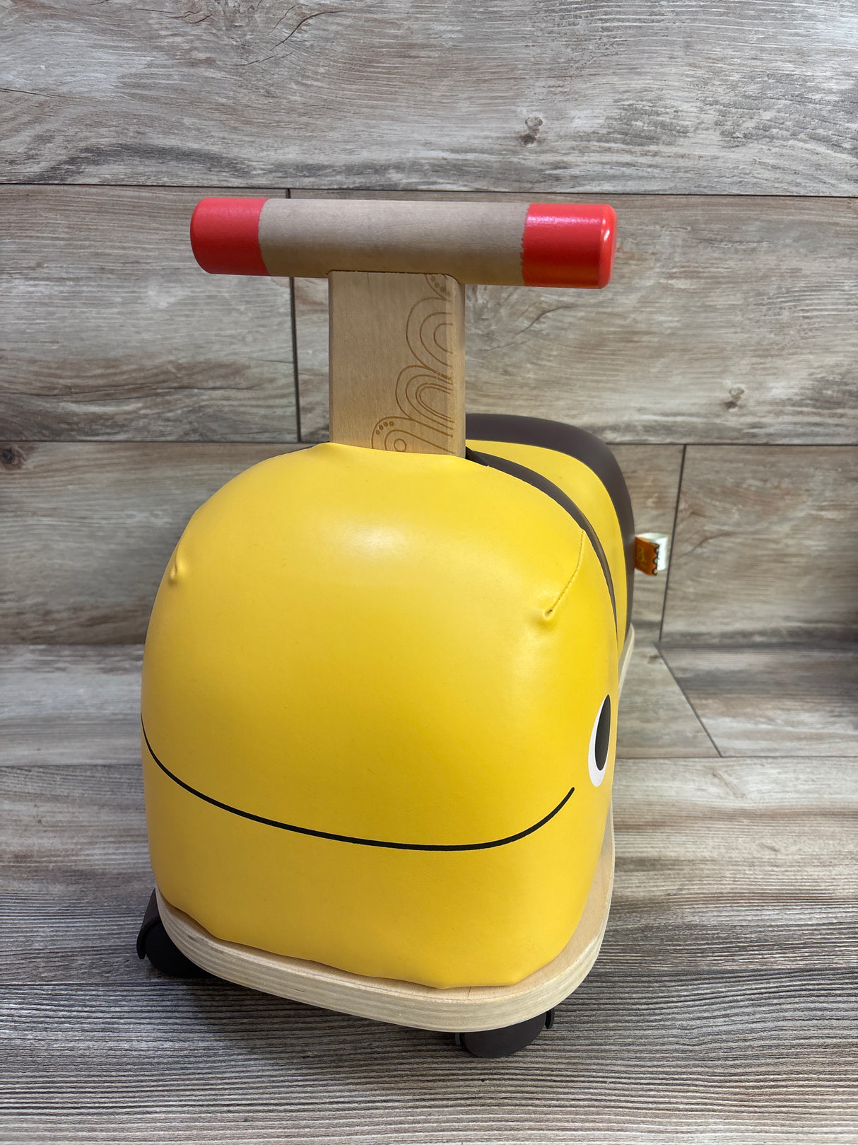 B. Toys Wooden Bee Ride-On, Boom Buggy