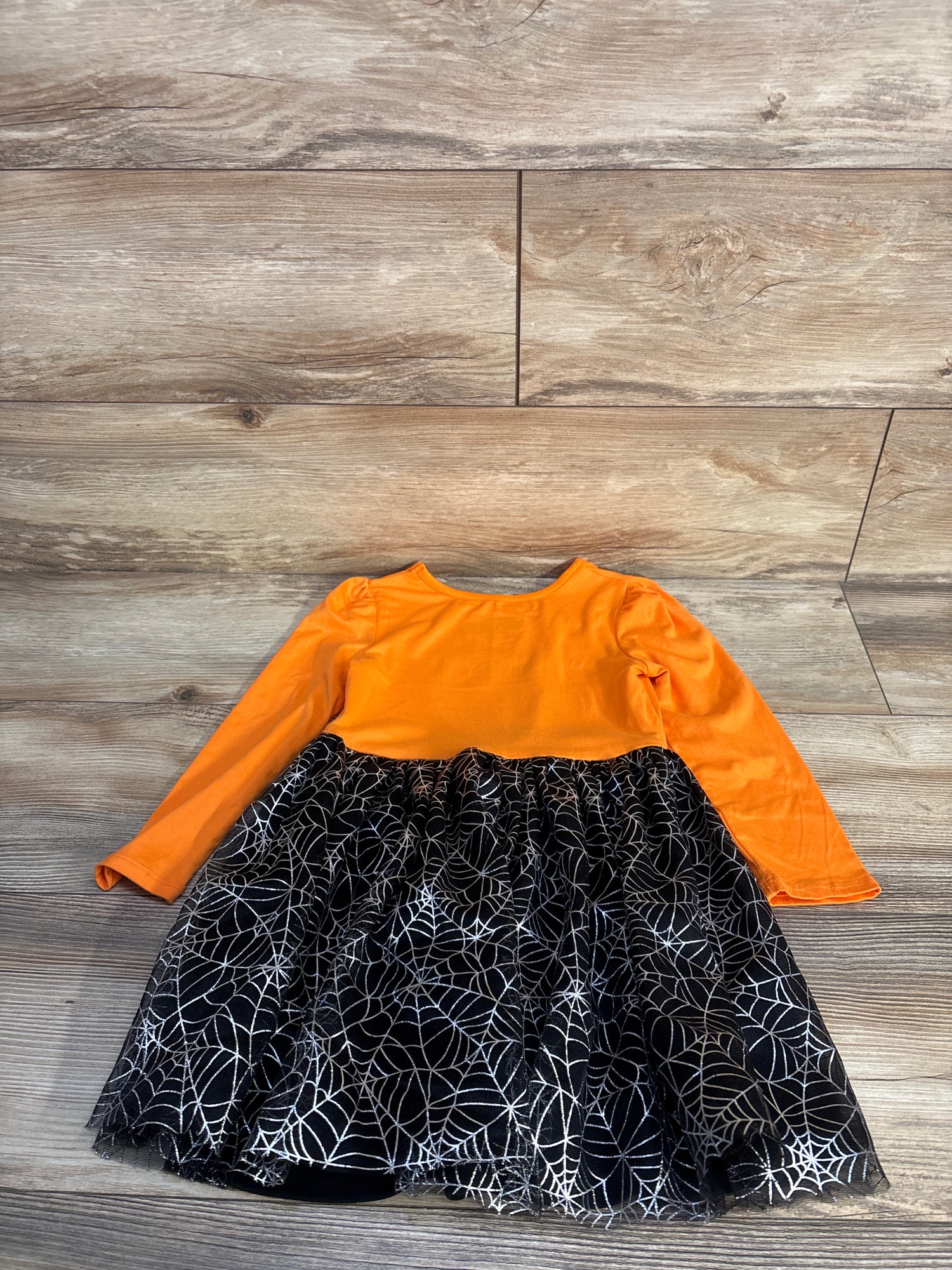 Star Wars Baby Yoda Halloween Dress Orange sz 4T