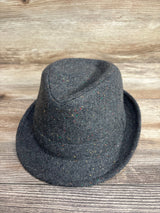 Cat & Jack Wool Fedora Hat Grey