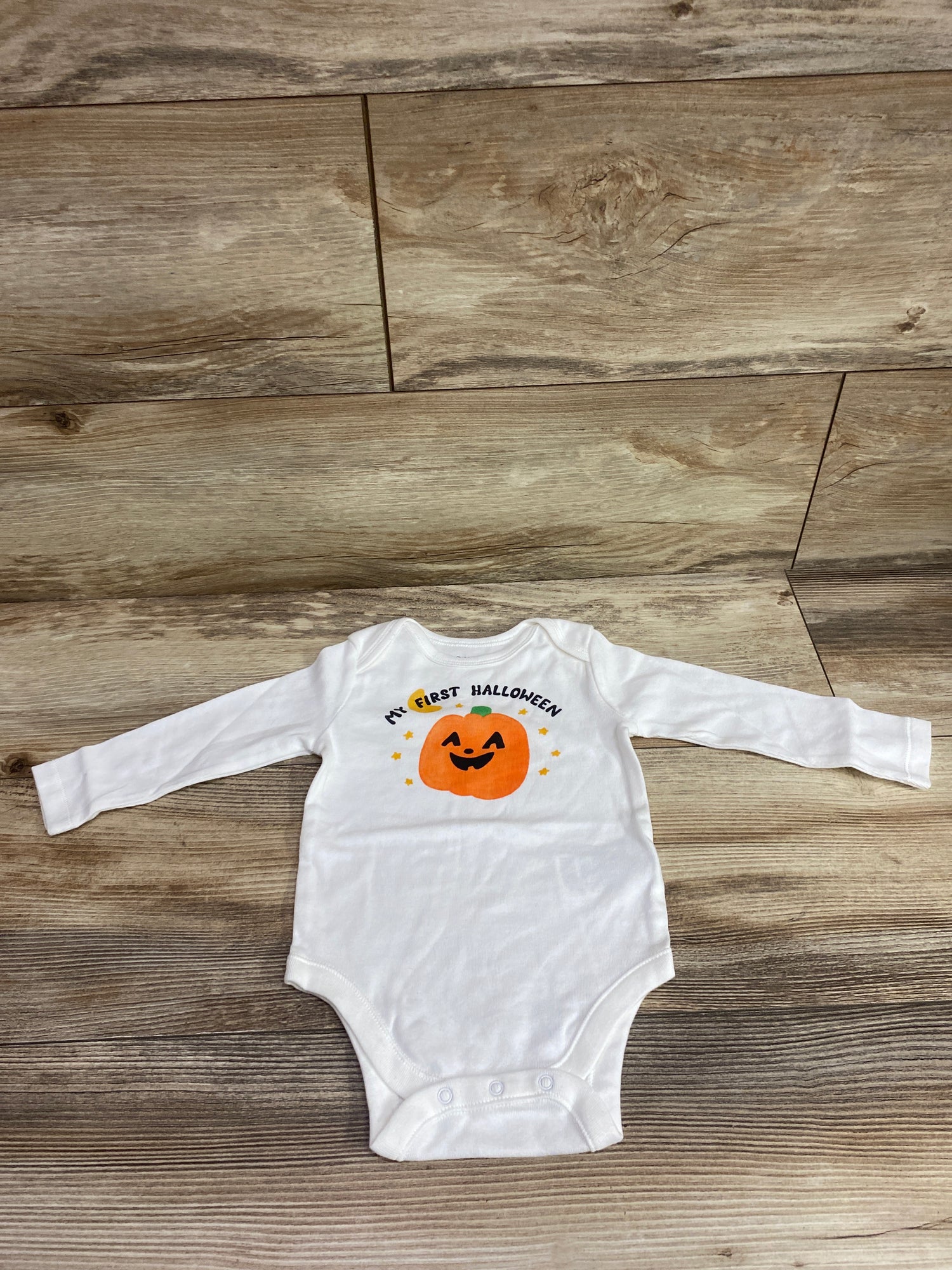 Old Navy My First Halloween Bodysuit White sz 6-12m