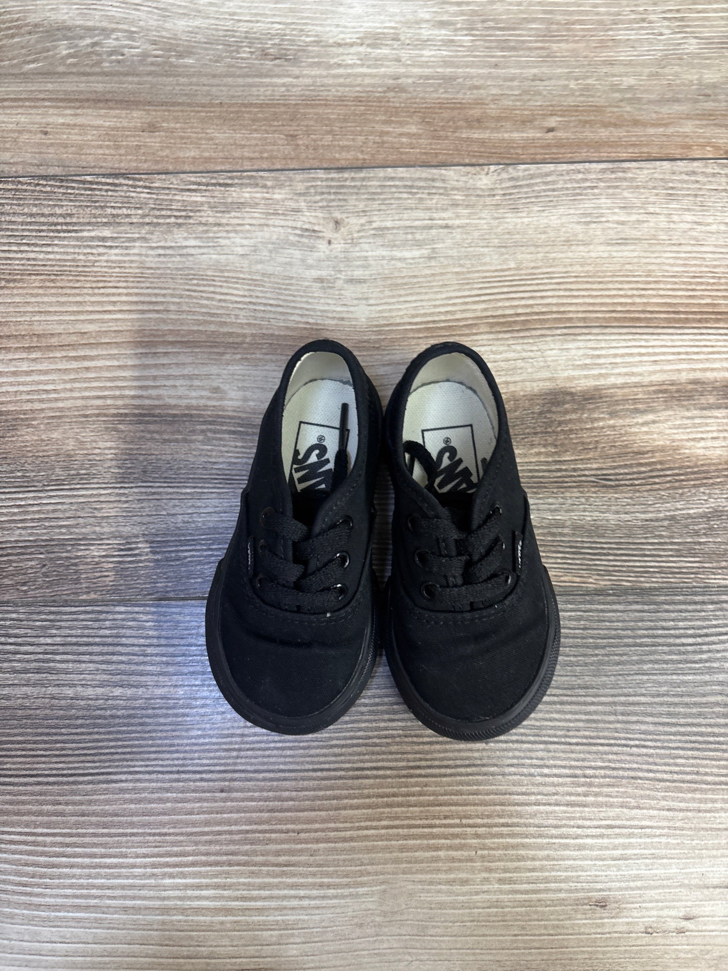Vans Authentic Low Top Sneakers Black sz 5c