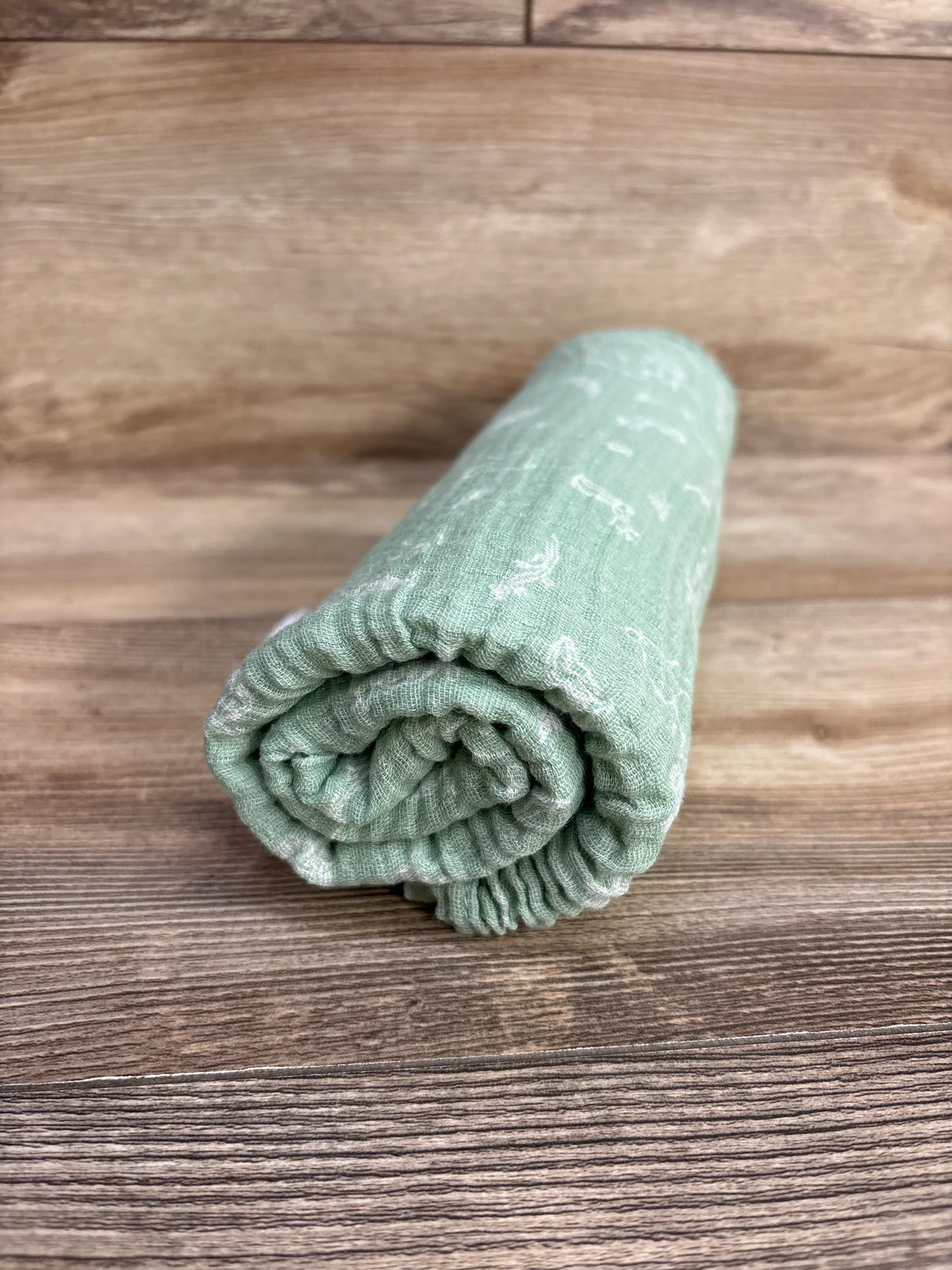 Aden + Anais x Disney Baby Muslin Swaddle Blanket, Winnie the Pooh Green