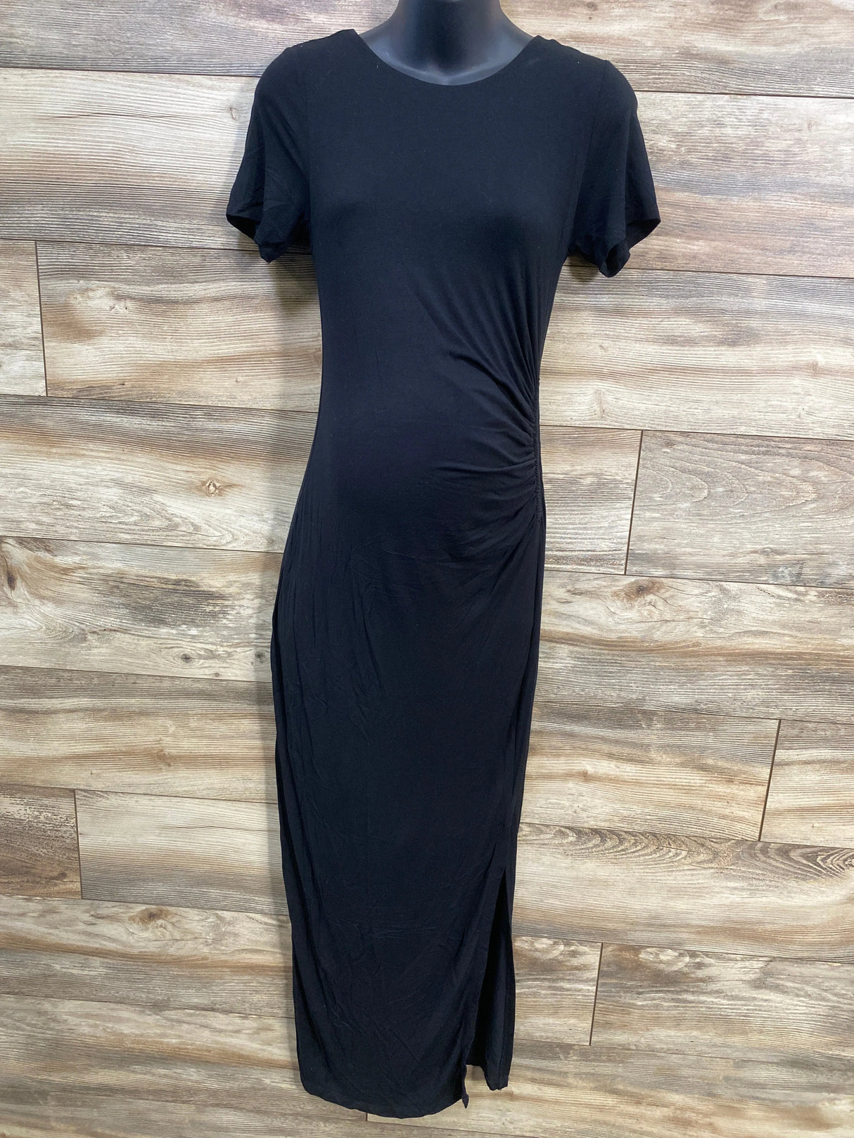 A Pea In The Pod Maternity Maxi Dress Black sz Small