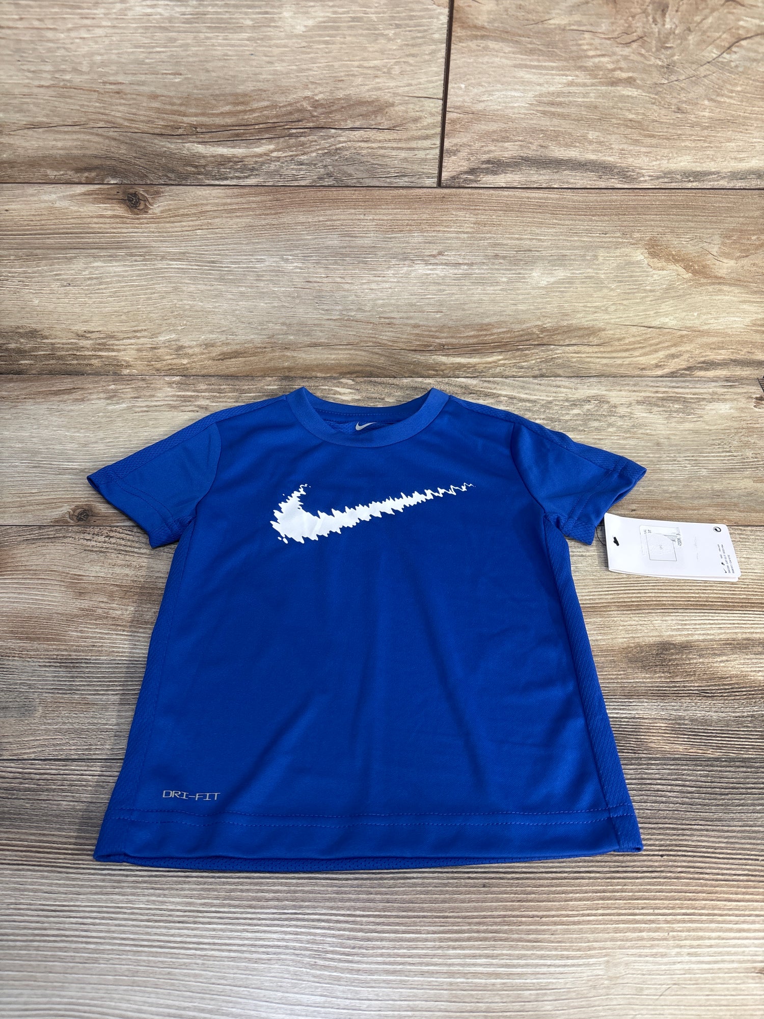 NEW Nike Dri-Fit Shirt in Game Royal Blue sz 3T