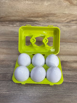 Yabei 6pk Egg Shape Sorting Carton