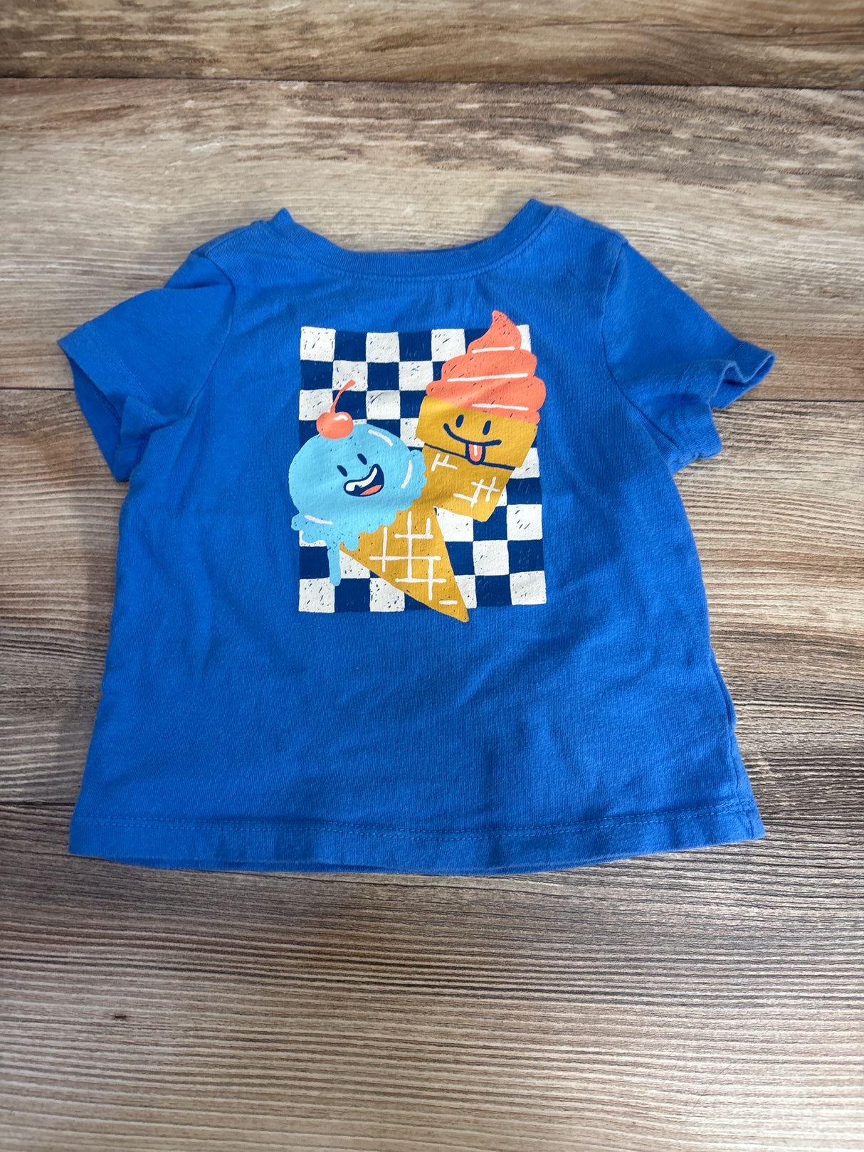 Old Navy Ice Cream Shirt Blue 12-18m