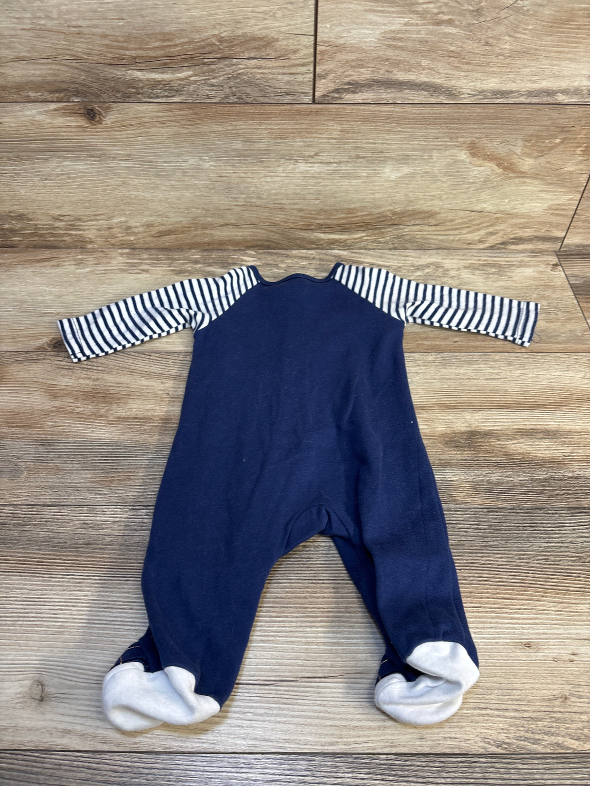 Little Me Sports Sleeper Navy sz 3m