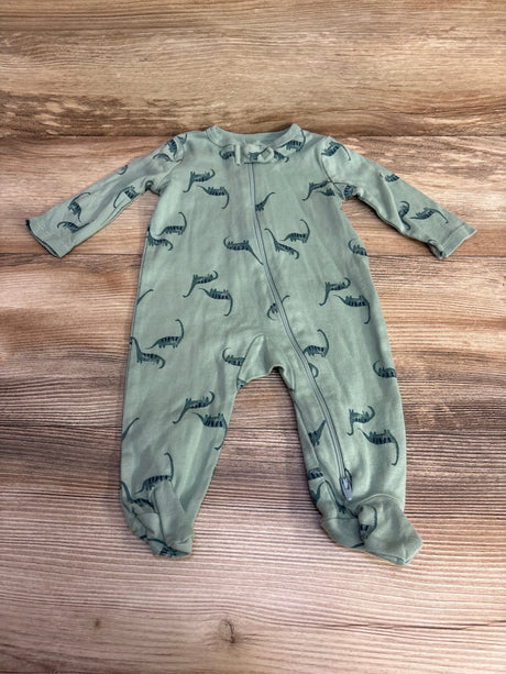Just One You Dinosaur Print Sleeper Green sz 3m - Me n Mommy To Be