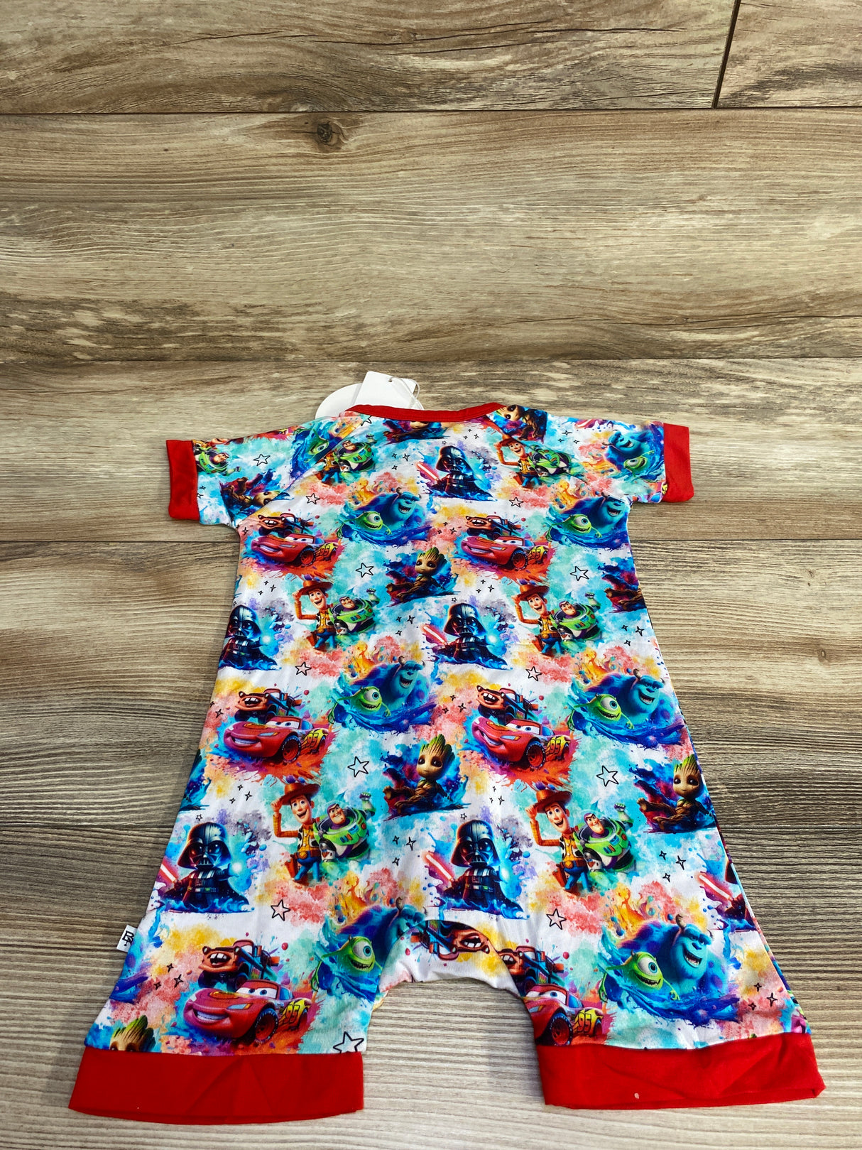 NEW Bamboo Necessities Pixar Shortie sz 6-12m