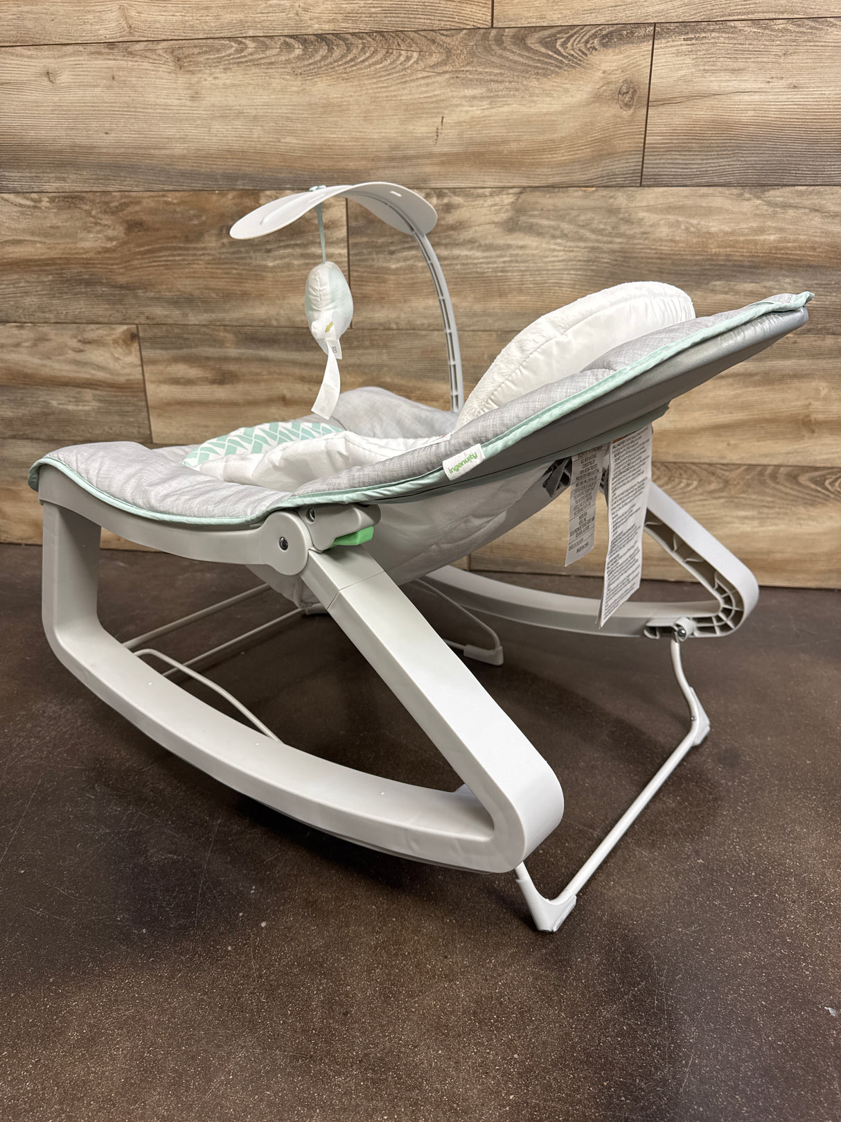Ingenuity Keep Cozy 3-in-1 Grow with Me Baby Bouncer, Rocker & Toddler Seat Weaver
