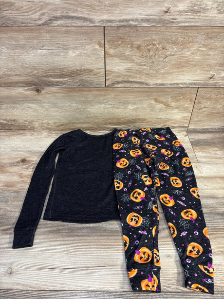 Trick Or Treat Sleep 2pc Pajama Set Black sz 4T - Me n Mommy To Be