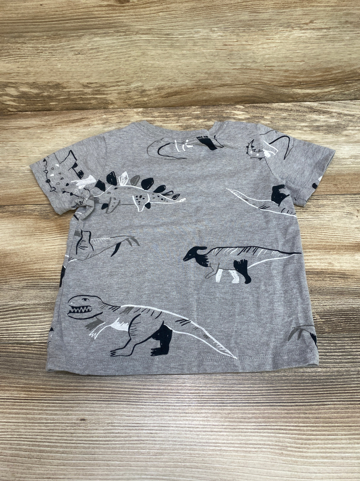 Cat & Jack Dino Shirt Grey sz 2T