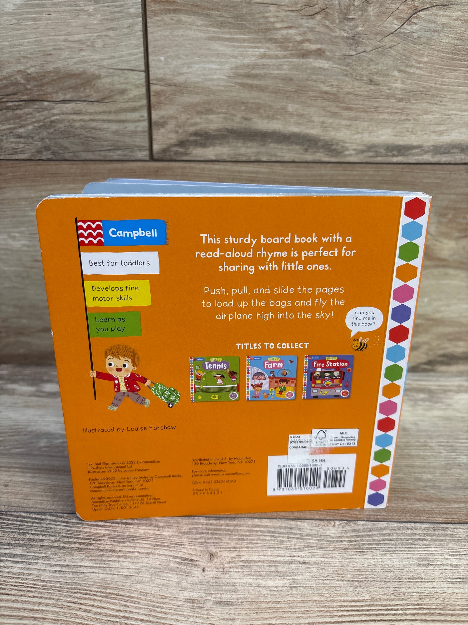 Busy Airport Board Book