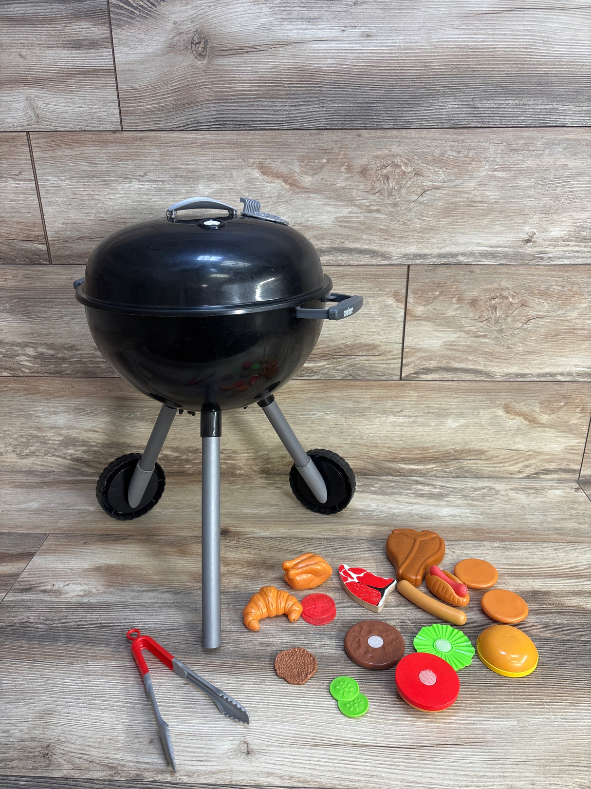 Theo Klein Pretend Play Weber Grill Cooking Set