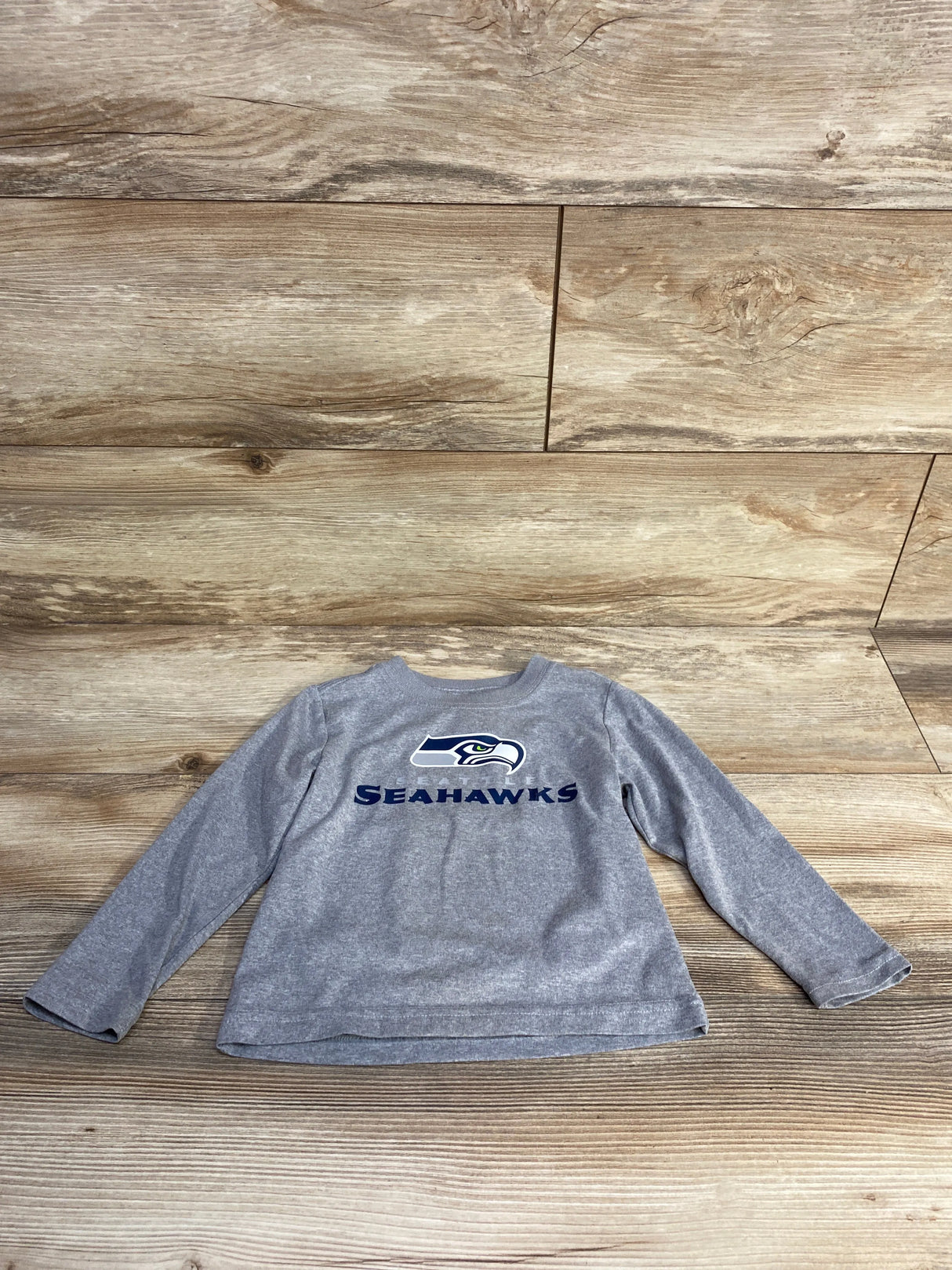 NFL Team Seahawks Shirt Grey sz 2T - Me n Mommy To Be