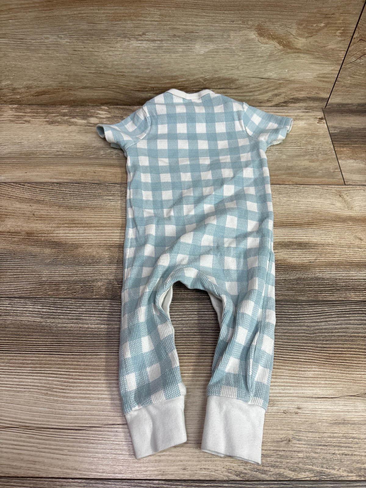 Cloud Island Knit Short Sleeve Jumpsuit Blue sz 6-9m