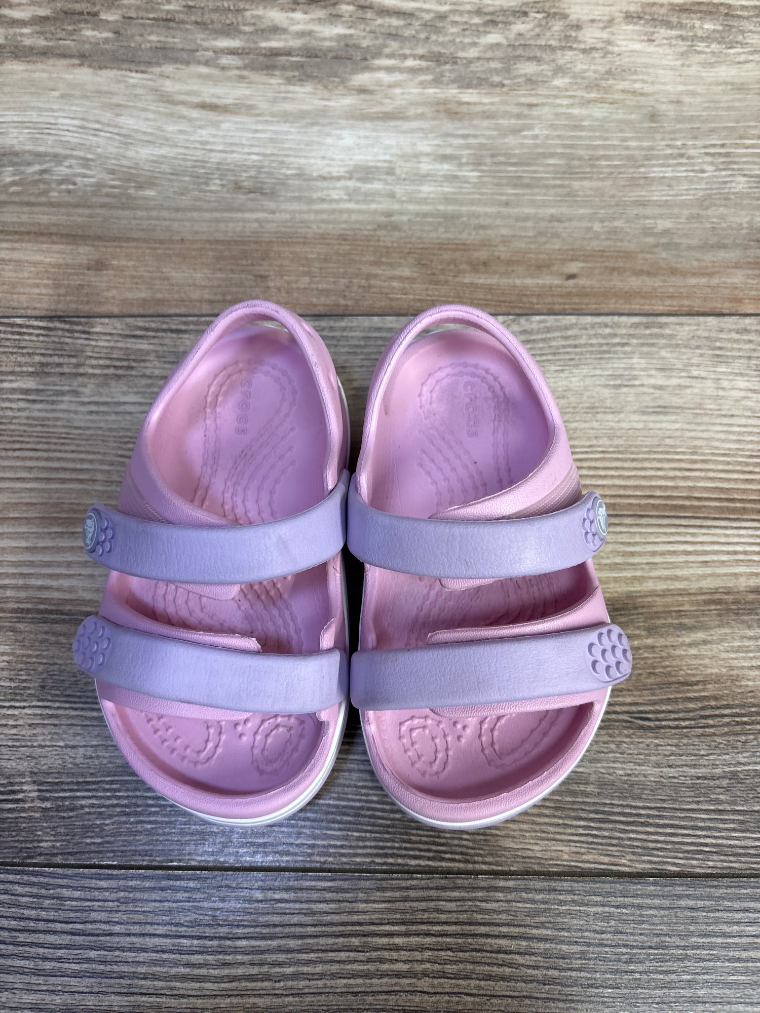 Crocs Crocband Cruiser Sandal Pink sz 6c