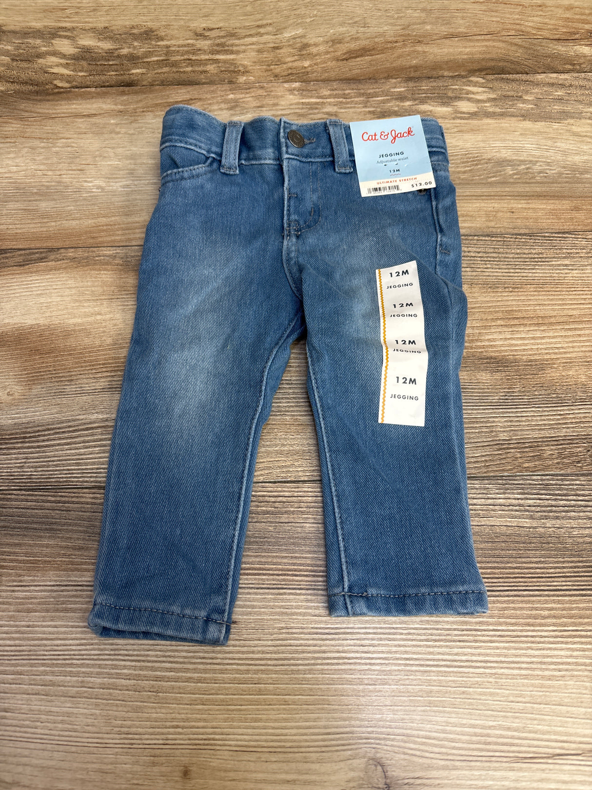 NEW Cat & Jack Jeggings Blue sz 12m