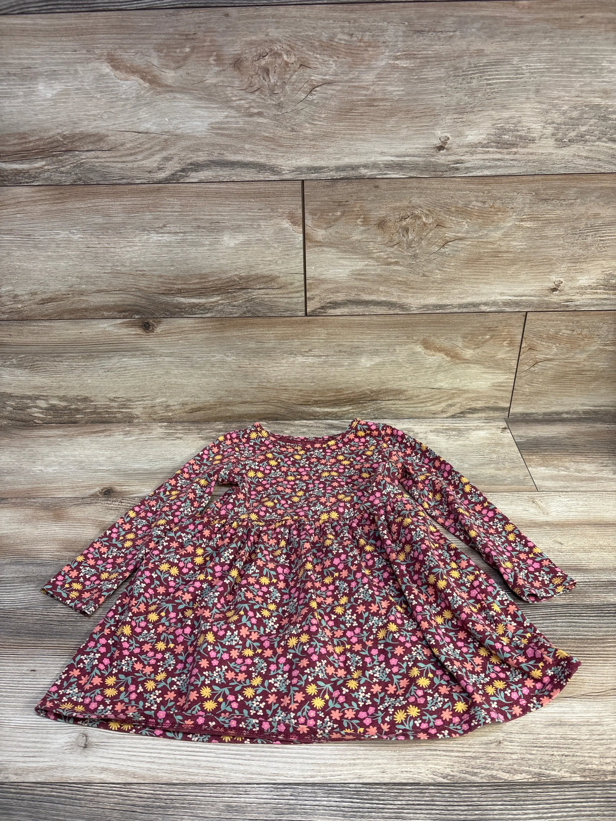 Cat & Jack Floral Dress Red sz 4T