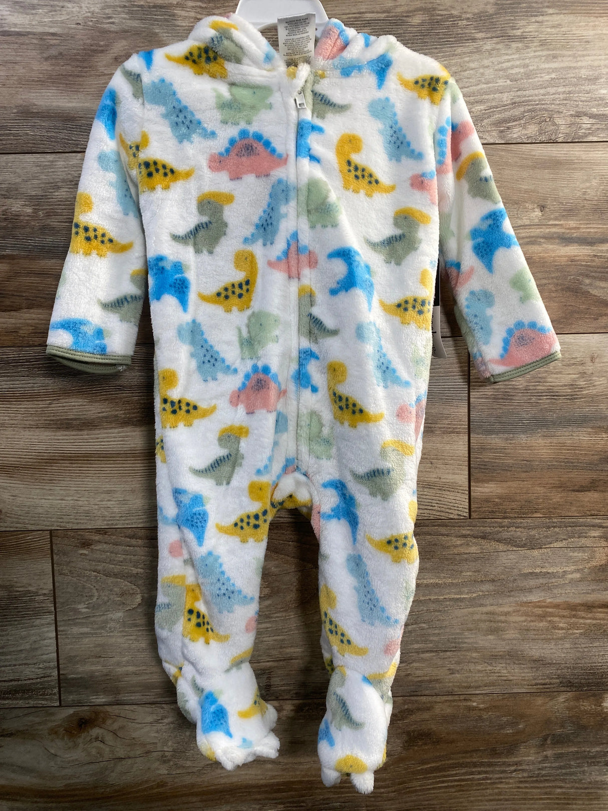 NEW Mick Mack Dino Bunting White sz 6-9m