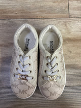 Michael Kors Logo Slip-On Sneakers Beige sz 8c