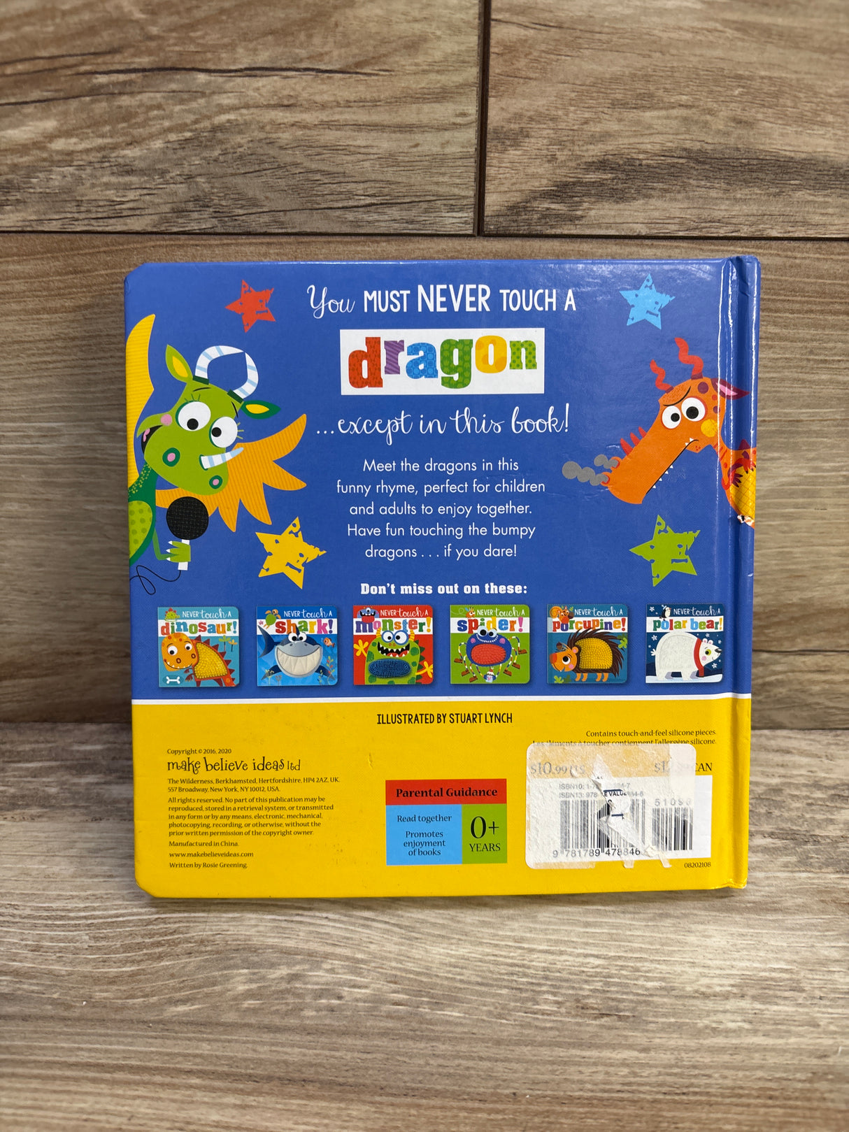 Never Touch A Dragon Board Book