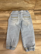 Carter's Drawstring Jeans Blue sz 2T